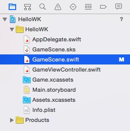 Create tvOS SpriteKit scene