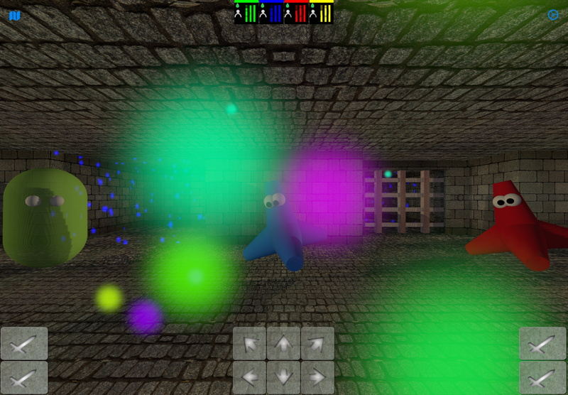 Haunted States in Action