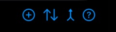 Overview Levels Buttons